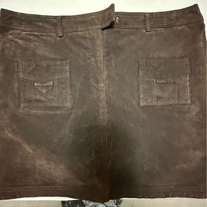 Vintage DALIA CASUAL Suede Skirt